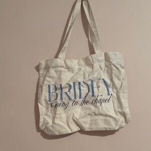 Cream Tote Bag